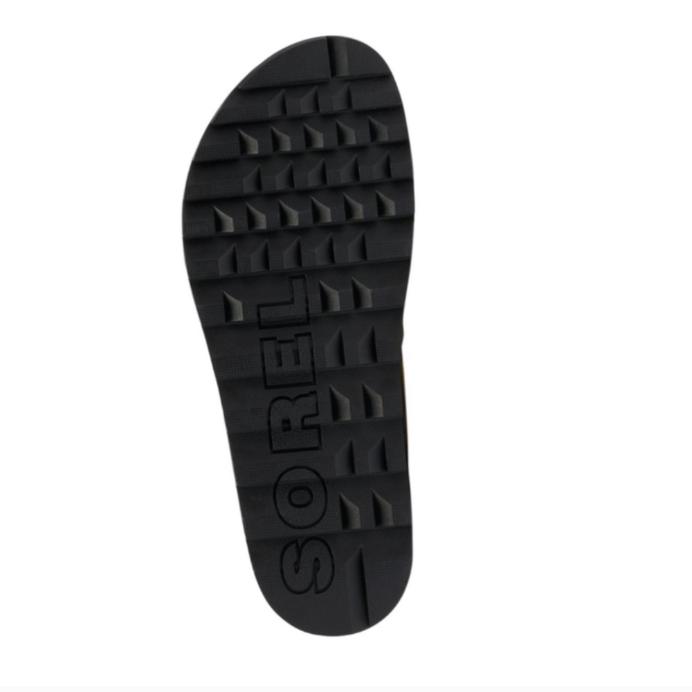 NWT Sorel Roaming yellow strap platform sandals - Picture 7 of 12